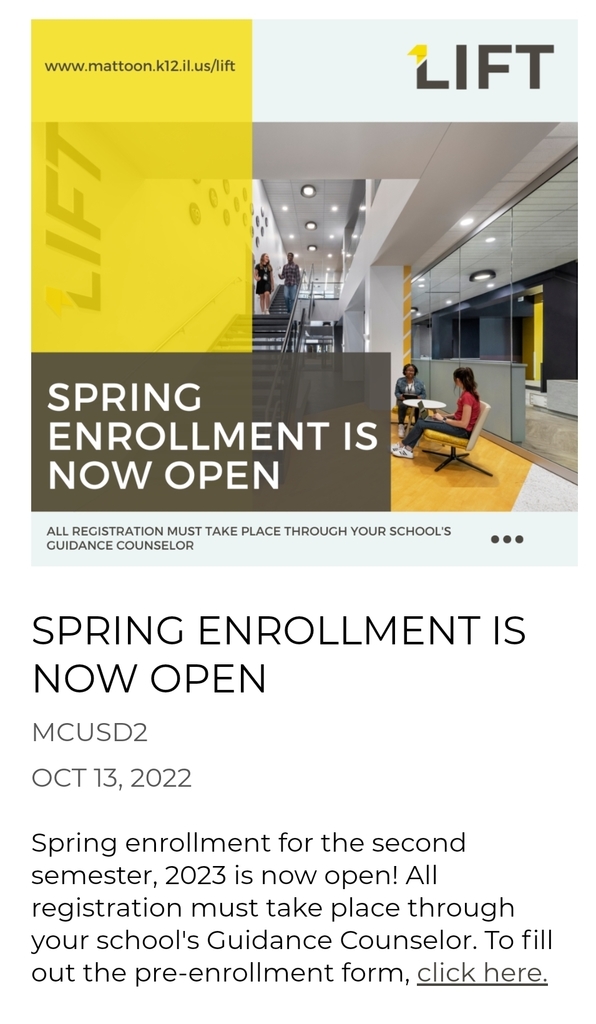 Lift spring enrollment
