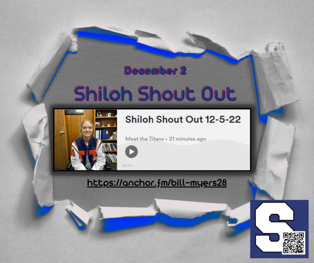 Shiloh Shout Out December 2