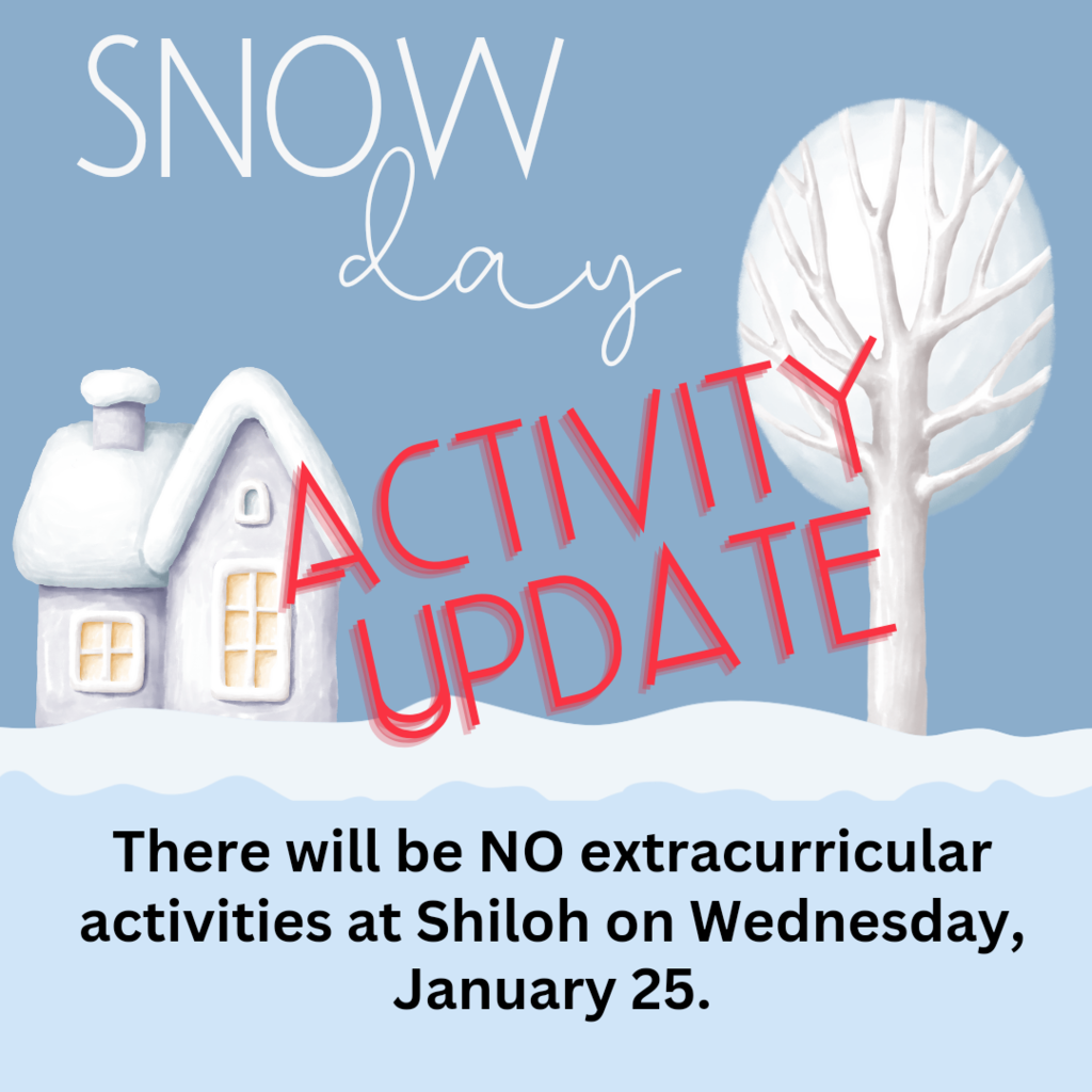 January 25 snow day, no evening events